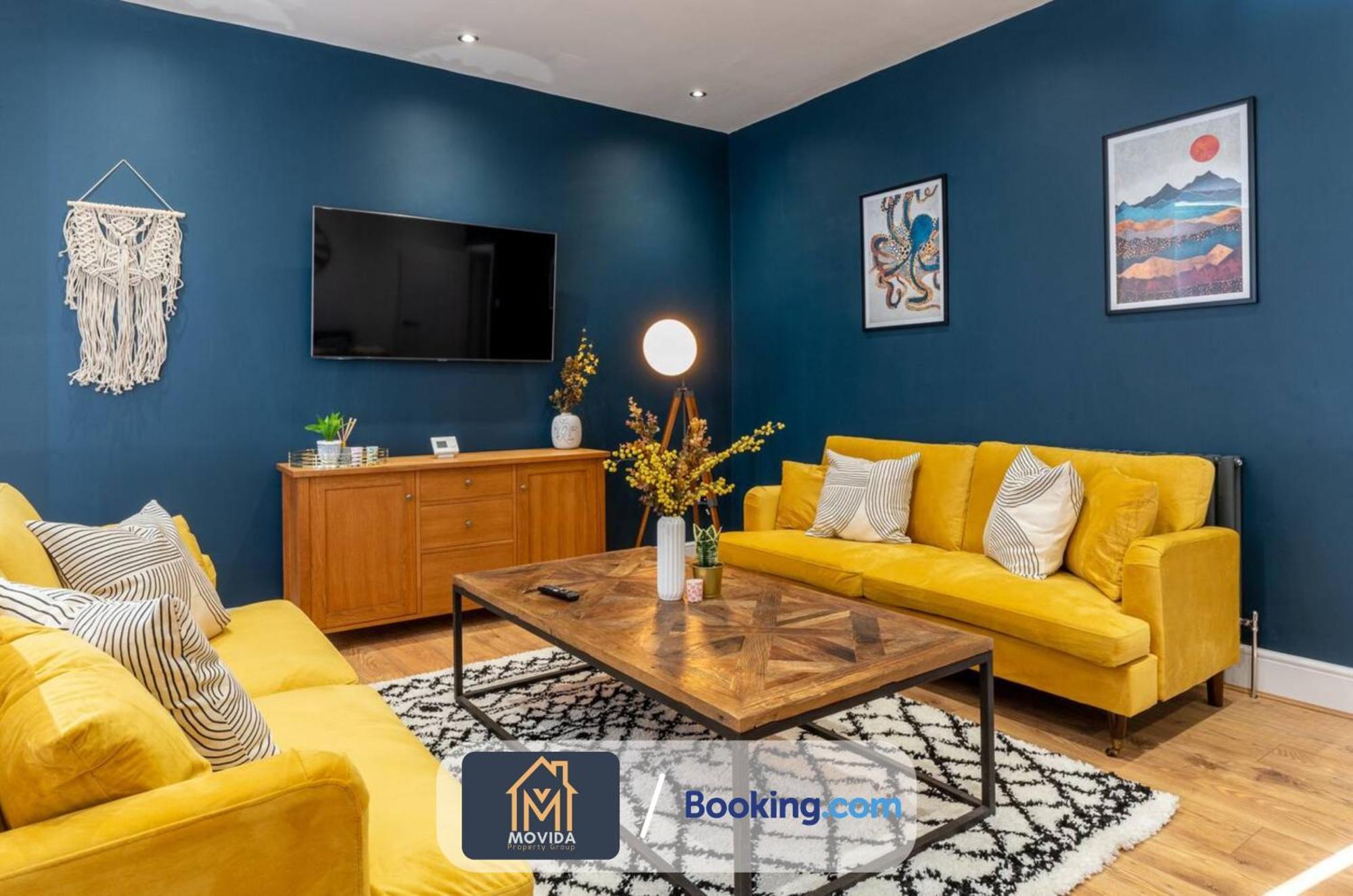 Central Elegant Three Bed Duplex By Movida Property Group Short Lets & Serviced Accommodation Гаррогейт Екстер'єр фото