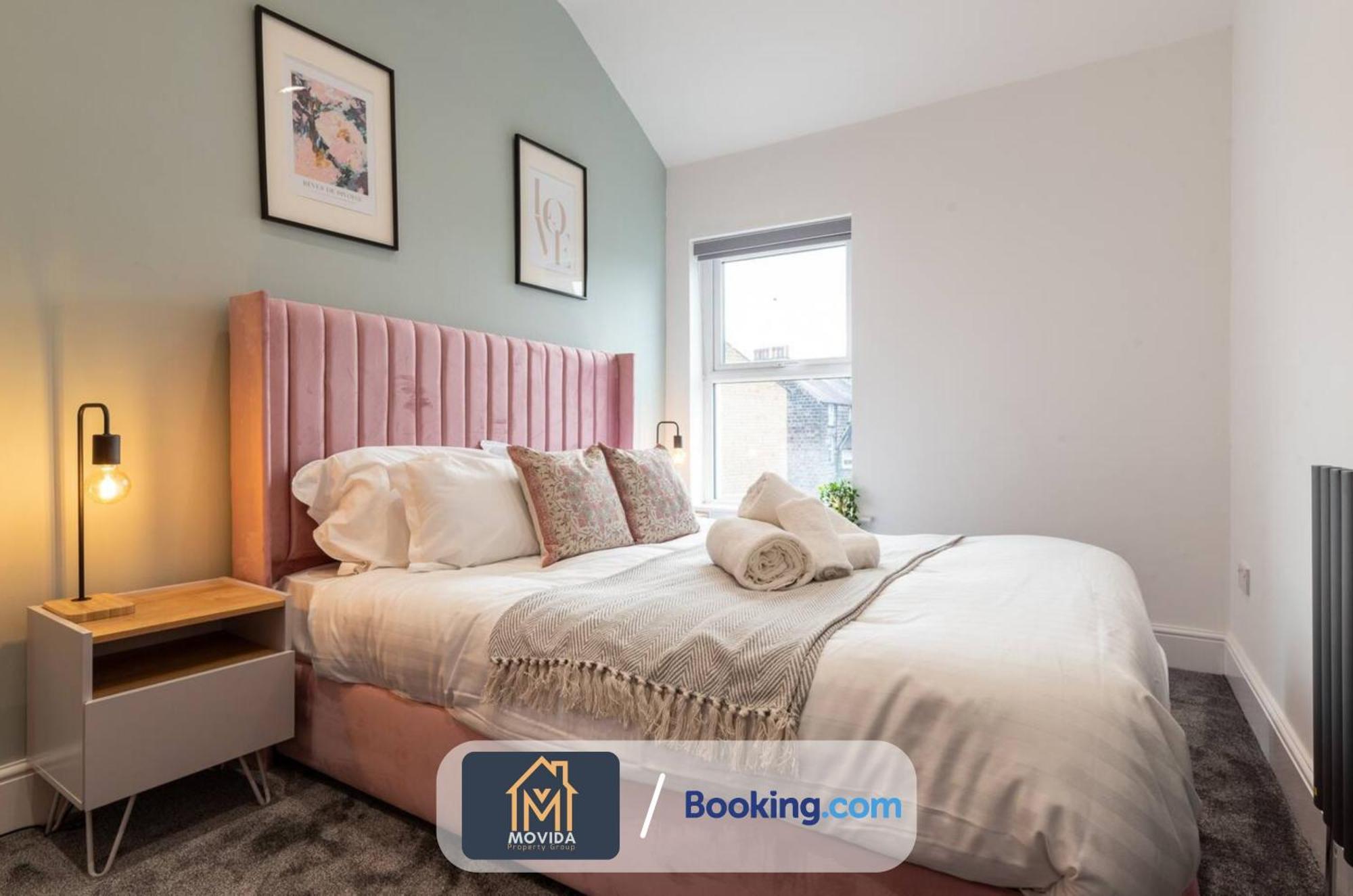 Central Elegant Three Bed Duplex By Movida Property Group Short Lets & Serviced Accommodation Гаррогейт Екстер'єр фото